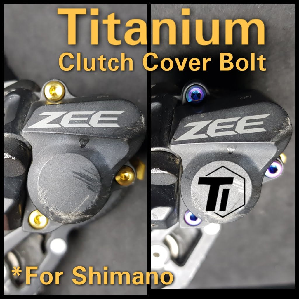 Titanium Clutch Cover Bolt - M9120 M8120 M8100 M8000 M7100 M420 MT200 M820 M640 Deore XT SLX XTR Saint Zee  Giant Trek