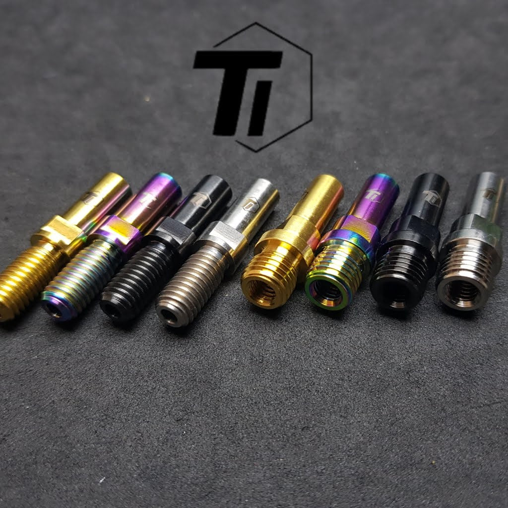 Titanium Mount for V-Brake Caliper adapter Boss Stud | Cantilever M8 M ...