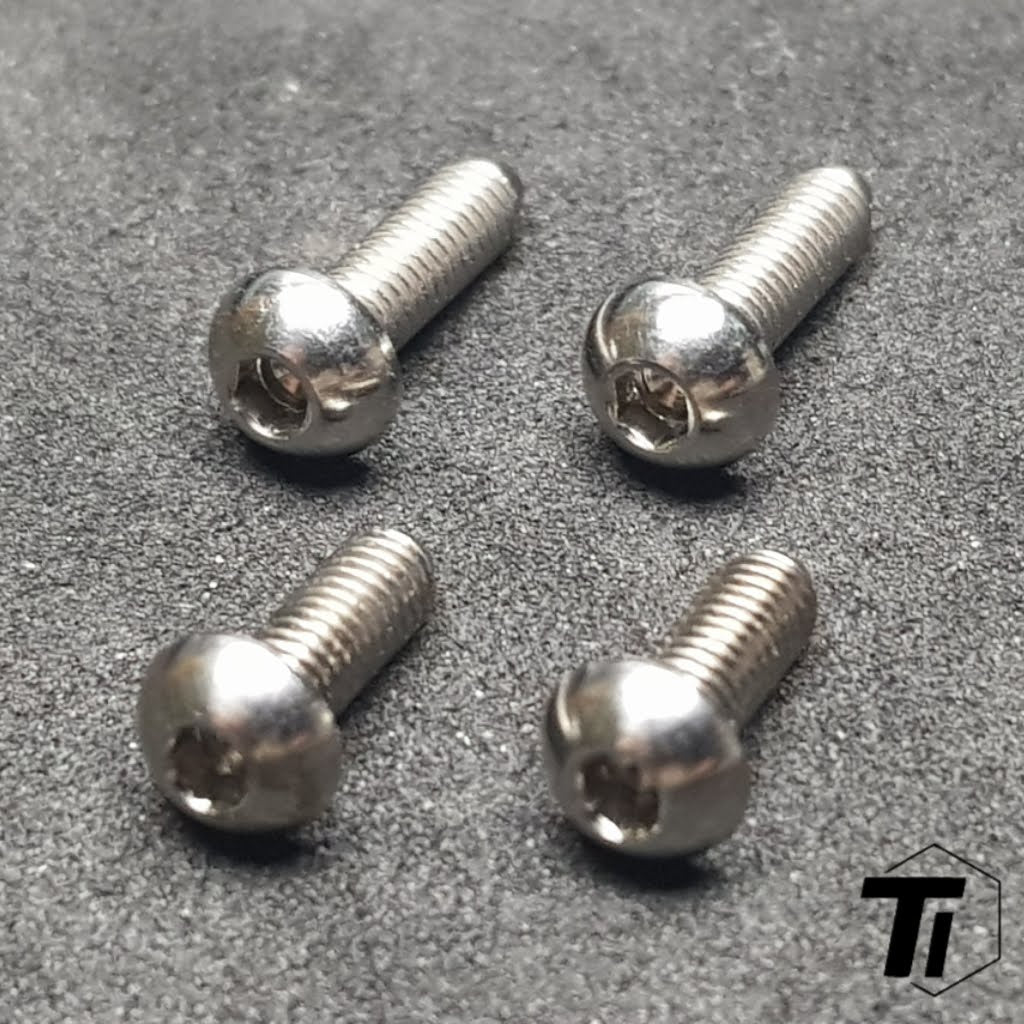 Titanium Bolt for Hope Tech Brake Cover Reservior- Hope Tech 3 ,Flat mount, X2 Duo, E4, V4, Trail Zone  Titanium Screw