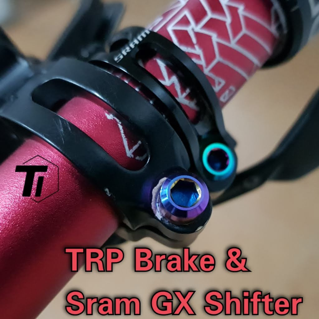 Titanium Solution for YT Industries Capra | TRP SLate 4 Brake RockShox Reverb Answer Stem Sram GX shifter