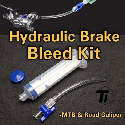 Hydraulic Brake Oil Bleed Kit for MTB & Roadbike Mineral Oil | For Shimano Sram Magura TRP Tektro Promax Bicycle Brake