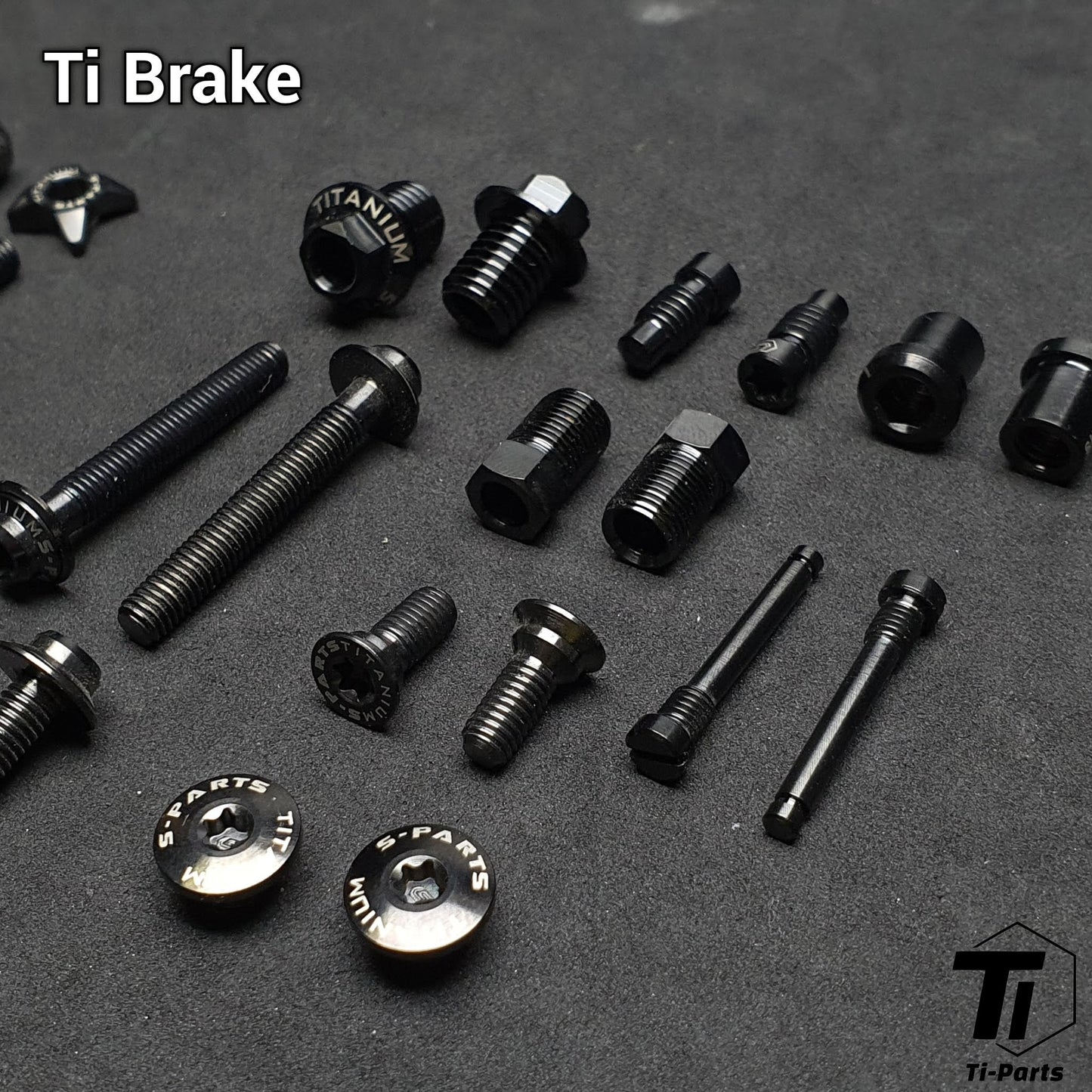 Titanium-Upgrade-Kit für R9270 R8170 R7170 Shimano | Dura Ace Ultegra 105 12s R9200 R8150 Antriebsstrangbremse | Titaniumschraube