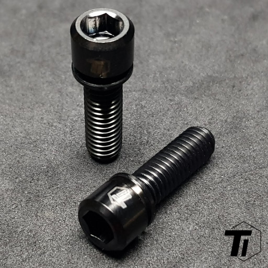 Ti-Parts Titanium M6 crankbout voor Shimano Crankarm Crankstel R9270 Tiagra 105 Ultegra Dura Ace M9120 M8120 M8100 M8000