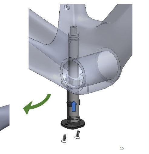 Titanium Upgrade for Factor One 2025 | Full Bike Bolt Screw Nut Solution Maintenance