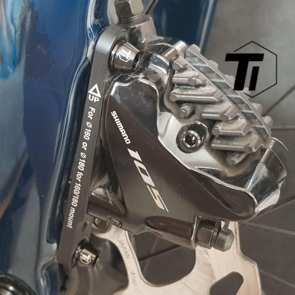 鈦 Shimano 碟式煞車片銷固定器適用於 R9270 105 Ultegra Dura Ace 鈦螺絲公路 5 級新加坡