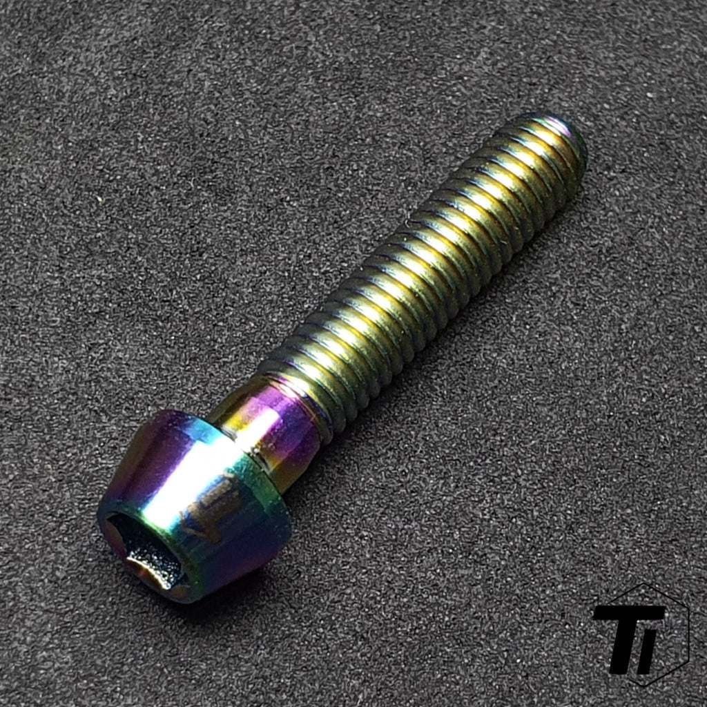 Titanium Bolt til Litespeed Titanium Sadelpind| Gennemgå Justering Amazon adapter archon sort Blade Clamp Diameter