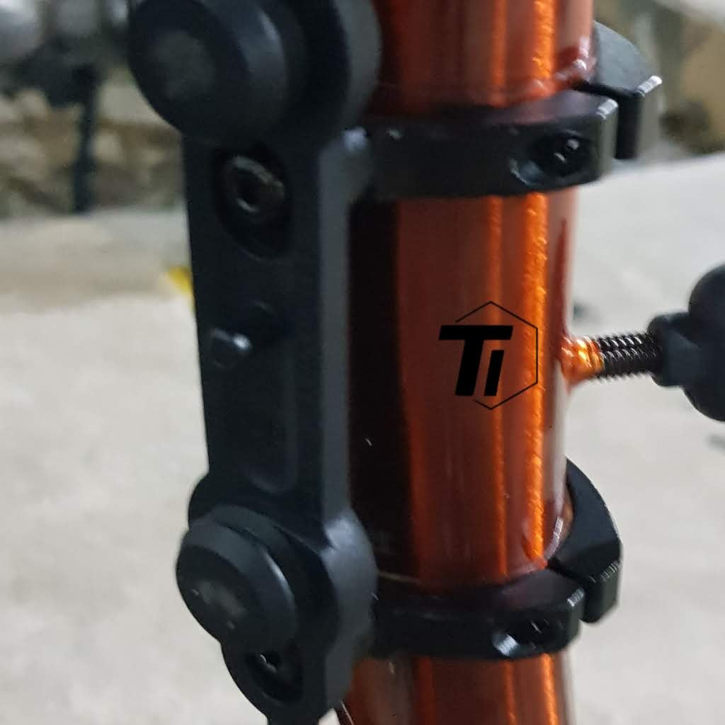 Titanium bult för Trigo flaskhållare Adapter | För Brompton Pikes Birdy Foldie | Titanium Screw Grade 5 Singapore