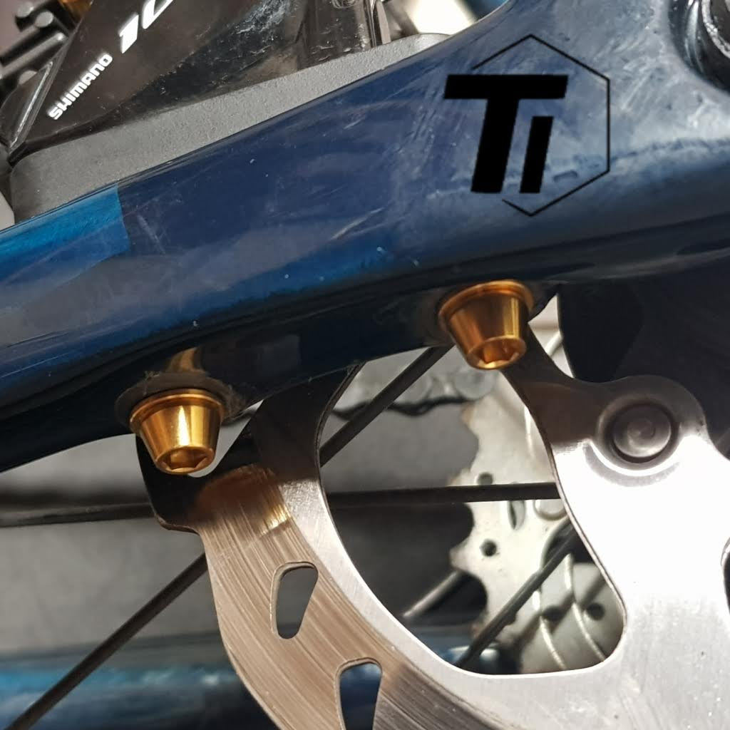 Titanijski vijak za cestovni bicikl, nosač hidrauličke čeljusti disk kočnice BR-R9200 BR-R9170 BR-R8070 R9270 105 Ultegra Dura Ace