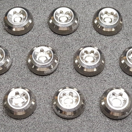 Vijak rotora disk kočnice od titana 12 komada Shimano &amp; Sram Magura Birdy Torx MT5 MT7 M9120 M8120 M8100 M8000 M7100 Ti-dijelovi