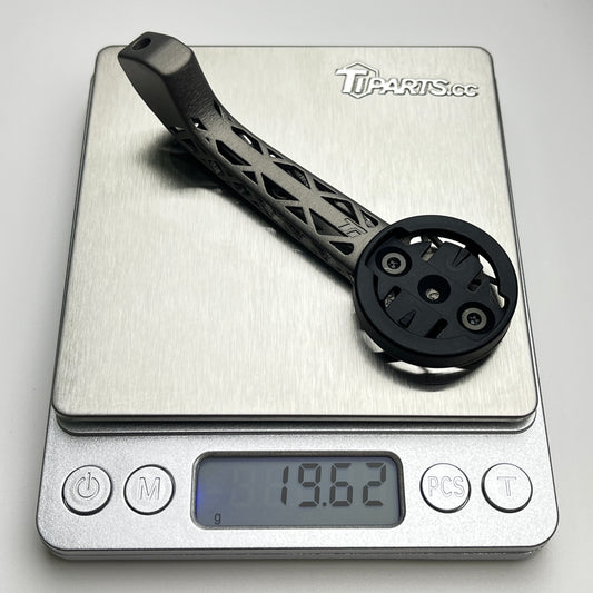 Factor ONE 2026 3D Printed Titanium Computer Mount | Garmin Wahoo | Team Series