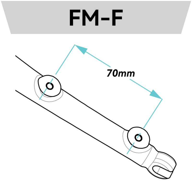 Lewis Flat Mount Adapter Front Brake | Direct Mount 140mm 160mm 180mm Caliper Adapter for Roadbike Gravel