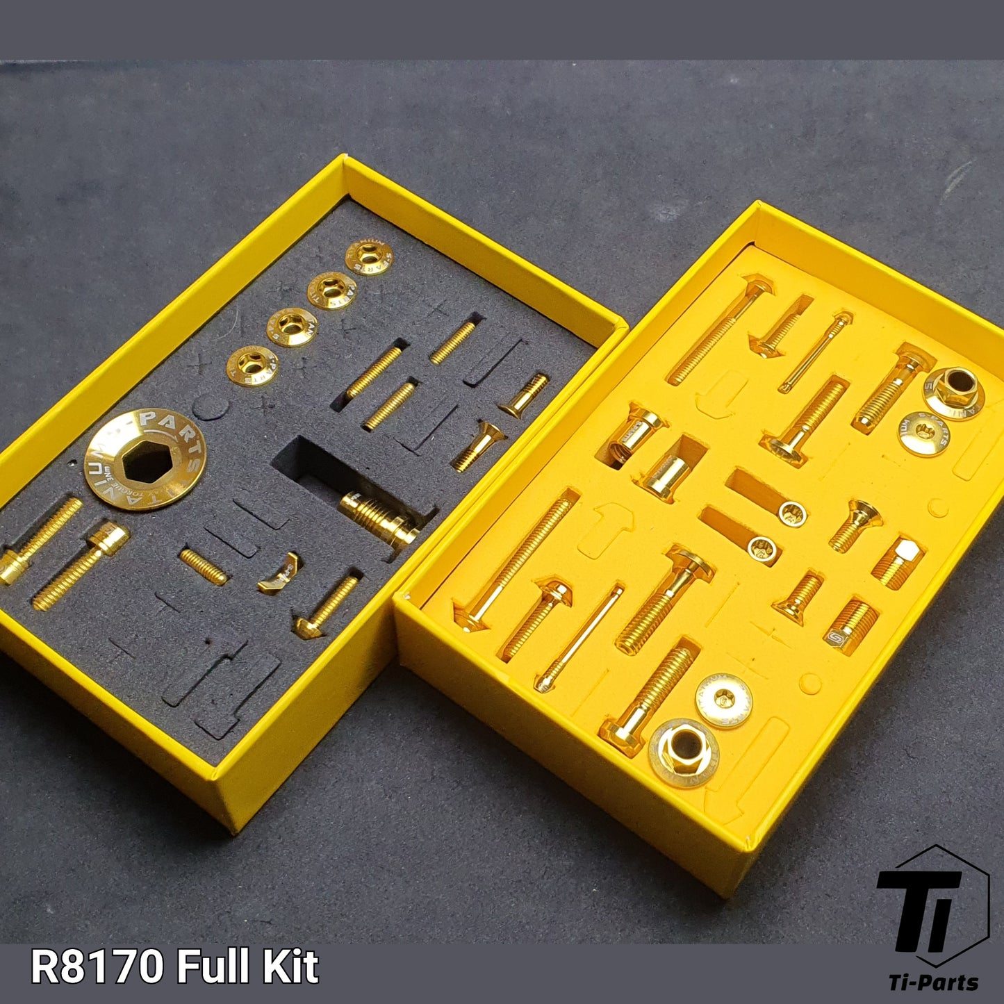 Kit de atualização de titânio para R9270 R8170 R7170 Shimano | Freio de transmissão Dura Ace Ultegra 105 12s R9200 R9250 R8150 | Parafuso de titânio