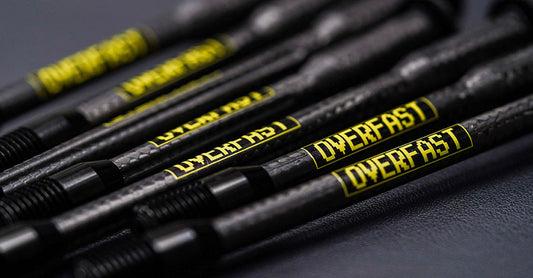 Eixos passantes ultraleves OVERFAST