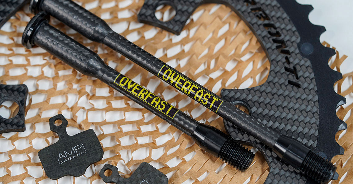 OVERFAST Ultralätta Genomgående Axlar