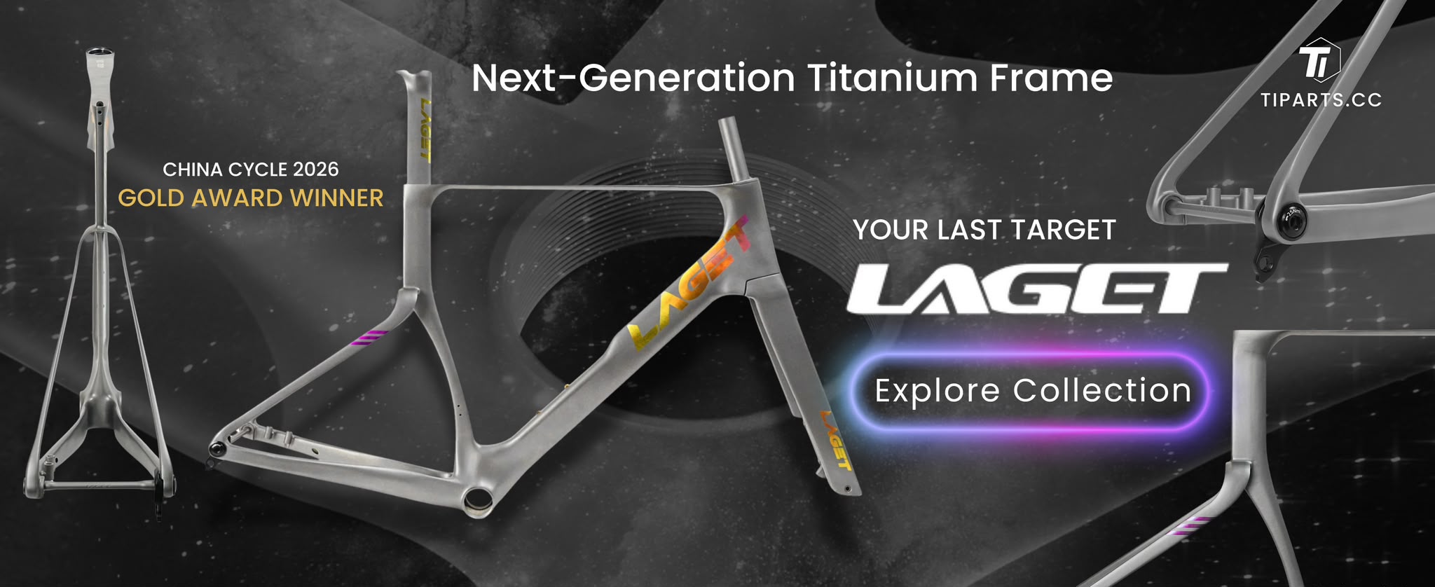 自転車用プレミアムグレード5チタンネジ | Ti-Parts Titanium