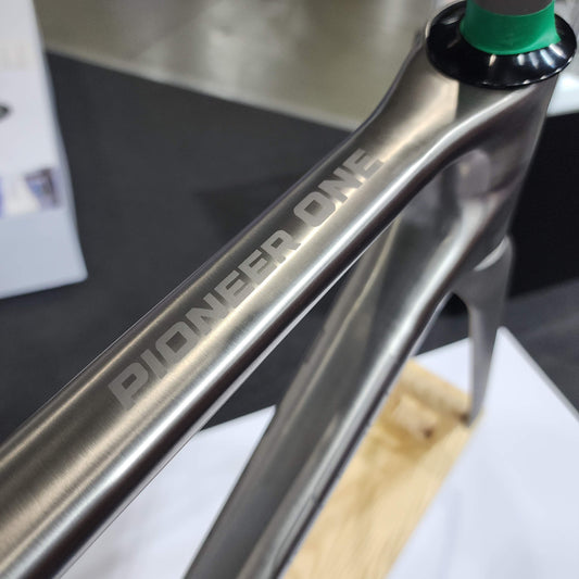 Laget Pioneer One Titanium Road Frameset | 3D-Printed Titanium | 1350g (S) | 700x32c
