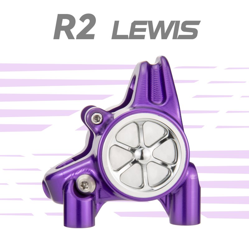 Lewis R2 (2026) 63g Ultra-light Flat Mount Monoblock Brake Caliper