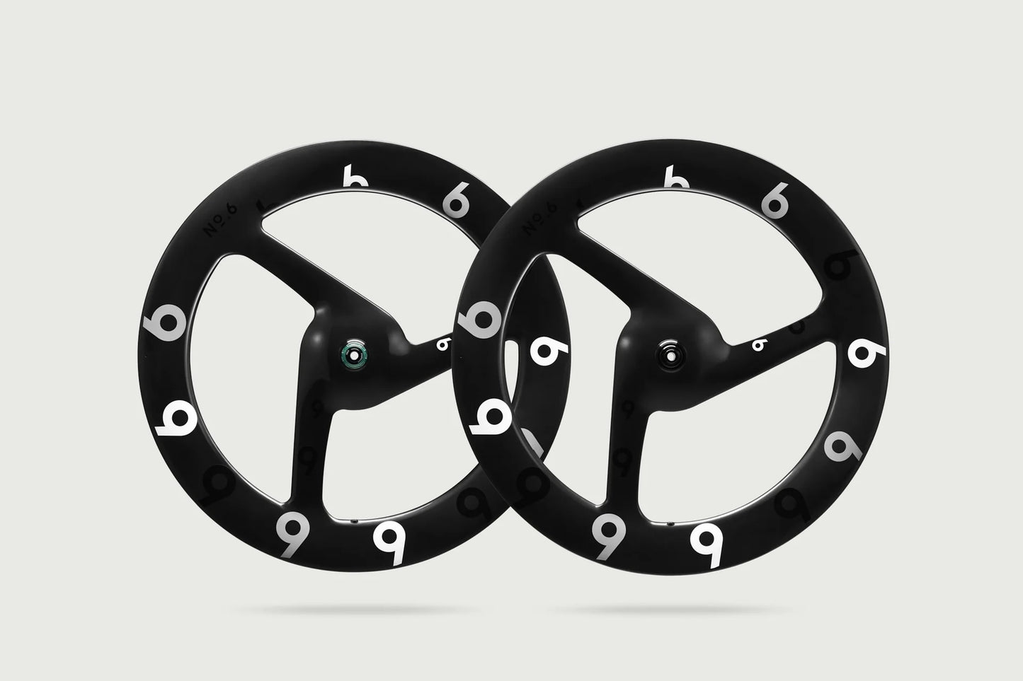 No.6 A3RO Tri-spoke Wheelset Front 907g Rear 1025g | No6 TT Triathlons Aero Trispoke Wheel