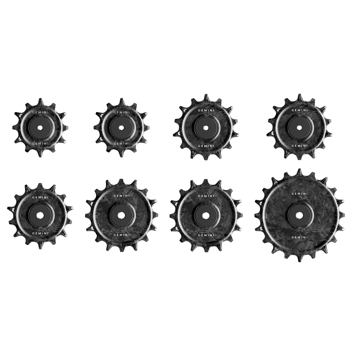 GEMINI Ögle Aero Carbon Pulley/Jockey Wheel | Shimano Dura-Ace, Ultegra, 105, GRX, XTR, XT, Deore XT