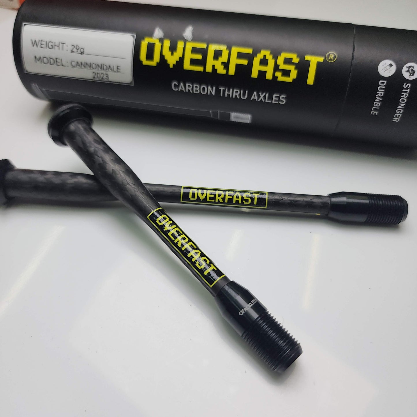 OVERFAST Carbon Thru Axles for Cervelo S5,R5,Soloist – Ultralight Road Disc Axle | 950kgf Strength