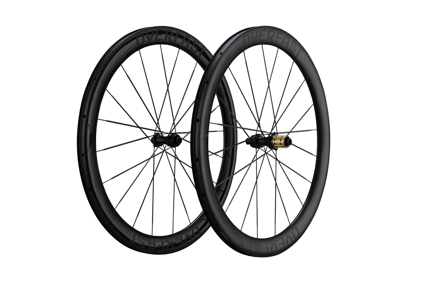 OVERFAST 50mm ultralehká karbonová disková kola | POUZE 1005 g, karbonové dráty