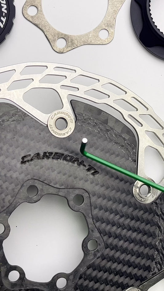 Dischi Freno Carbon-Ti X-Rotor Aero Centerlock | 160/140mm | da 93g