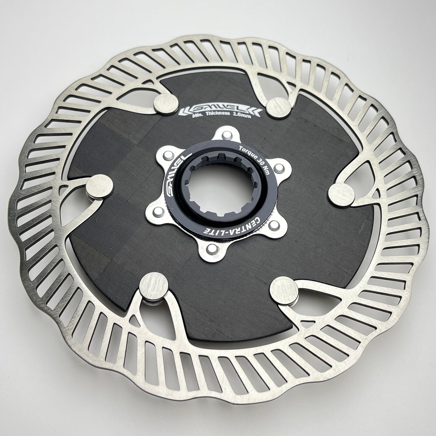 Taiwan Samuel Carbon Fiber Centerlock Aero Rotor | 160mm 140mm