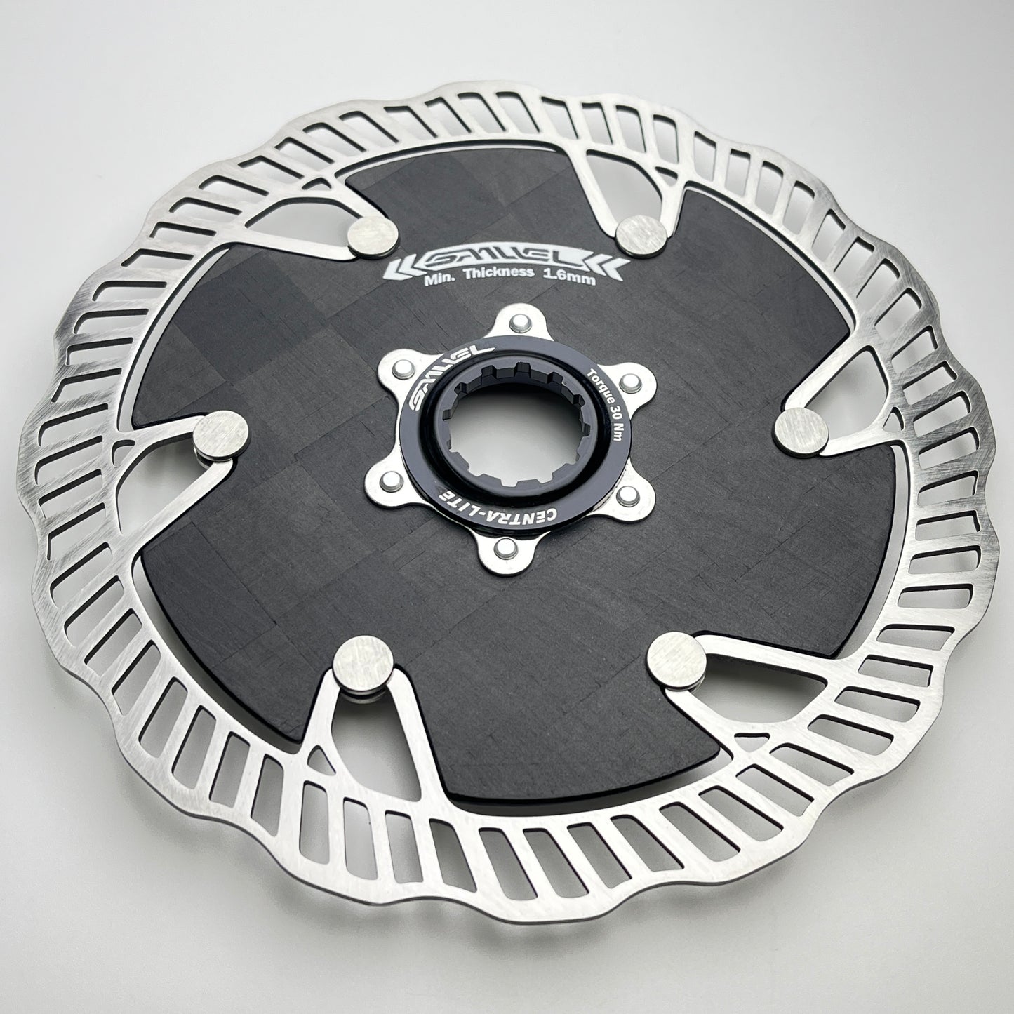 Taiwan Samuel Carbon Fiber Centerlock Aero Rotor | 160mm 140mm