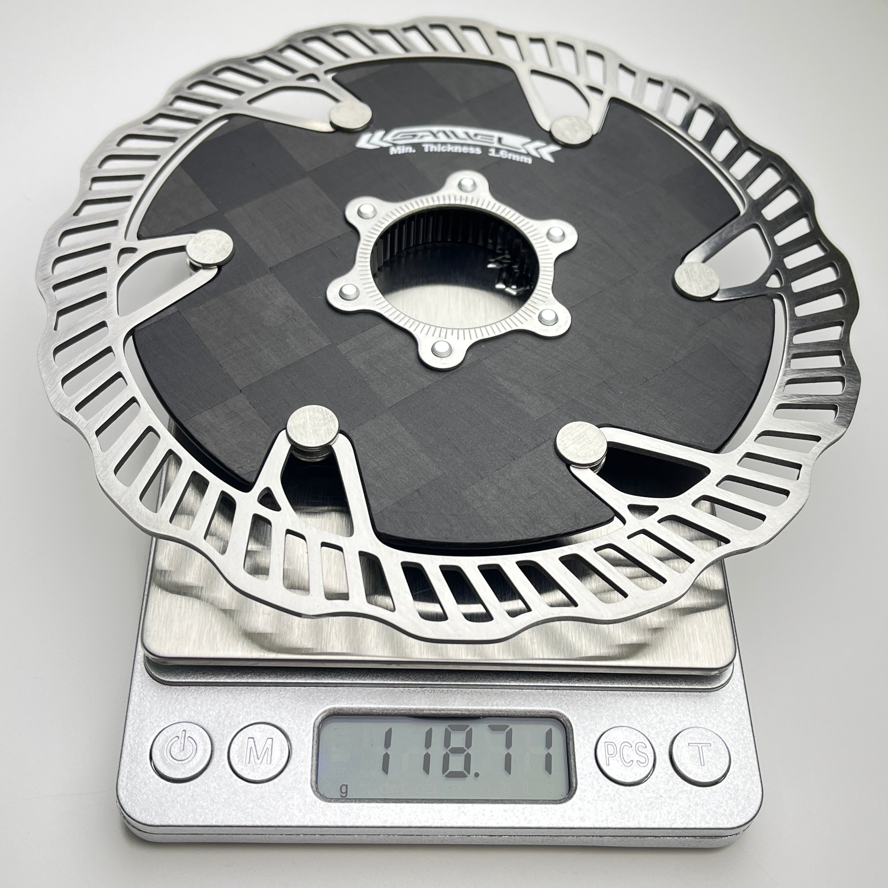 Taiwan Samuel Carbon Fiber Centerlock Aero Rotor | 160mm 140mm