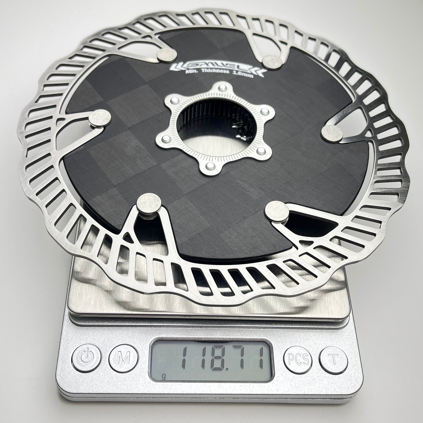 Taiwan Samuel Carbon Fiber Centerlock Aero Rotor | 160mm 140mm
