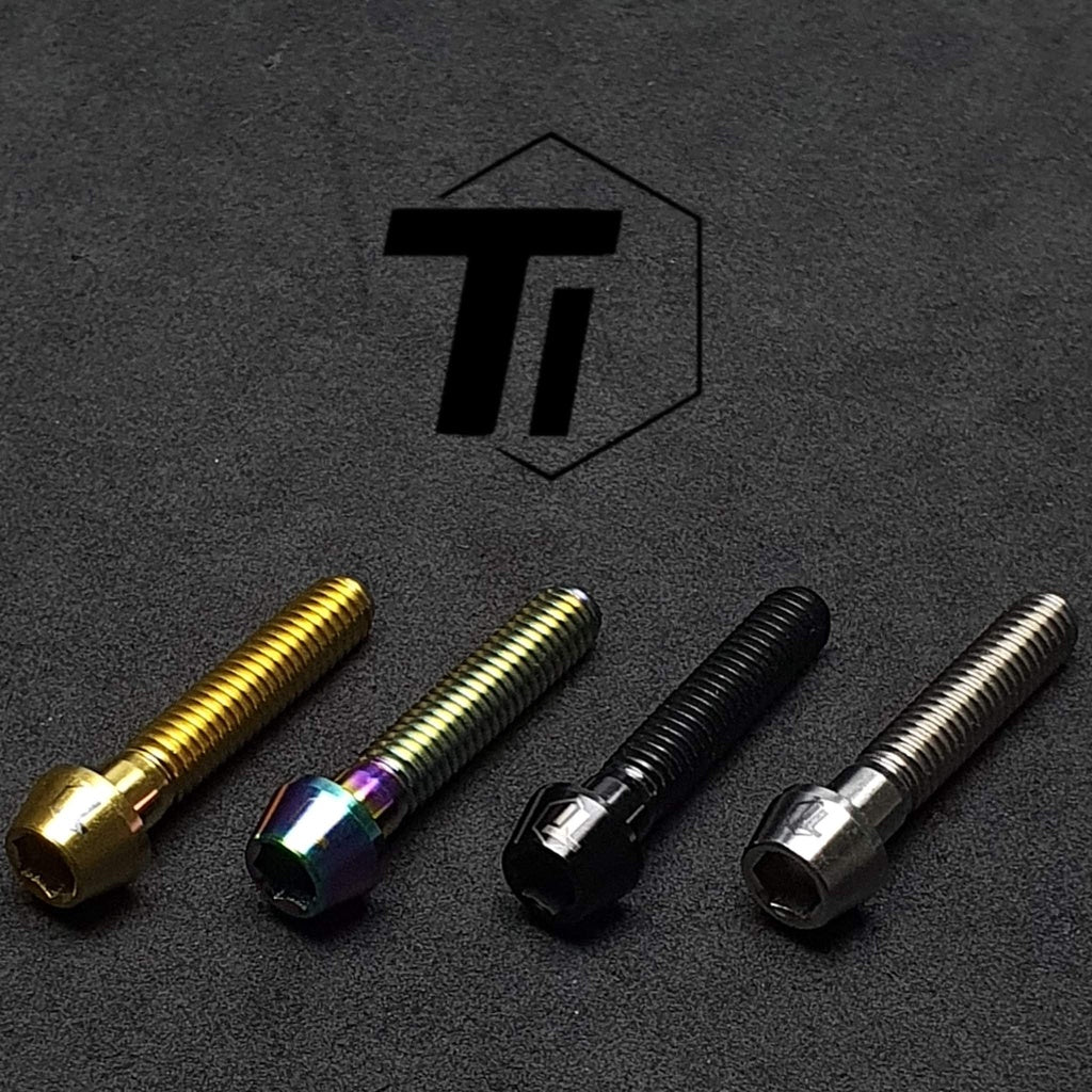 Litespeed 티타늄 시트포스트용 티타늄 볼트| 조정 Amazon 어댑터 아콘 블랙 블레이드 클램프 직경 검토
