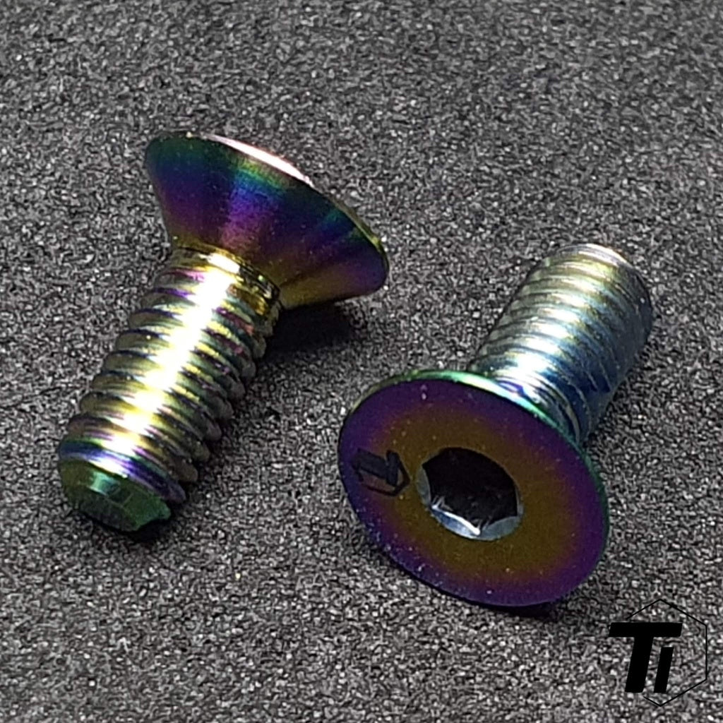 Tornillo de titanio para funda Di2 de tija de sillín Specialized Venge | Tija de sillín de carbono Sworks SL7 Darimo | Tornillo de titanio grado 5