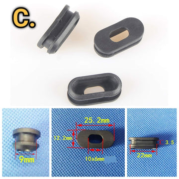 Caoutchouc HUB SHIMANO Deore LX HB M563 32h Rubber Vélo VTT MTB Caoutchouc HUB SHIMANO Deore LX HB M563 32h Rubber Vélo VTT MTB