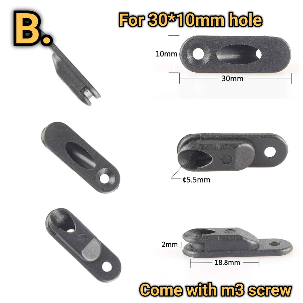 Bike Frame Cable Guide Cover Single Hole Shifting Brake Cable Di2 Ti Parts Titanium