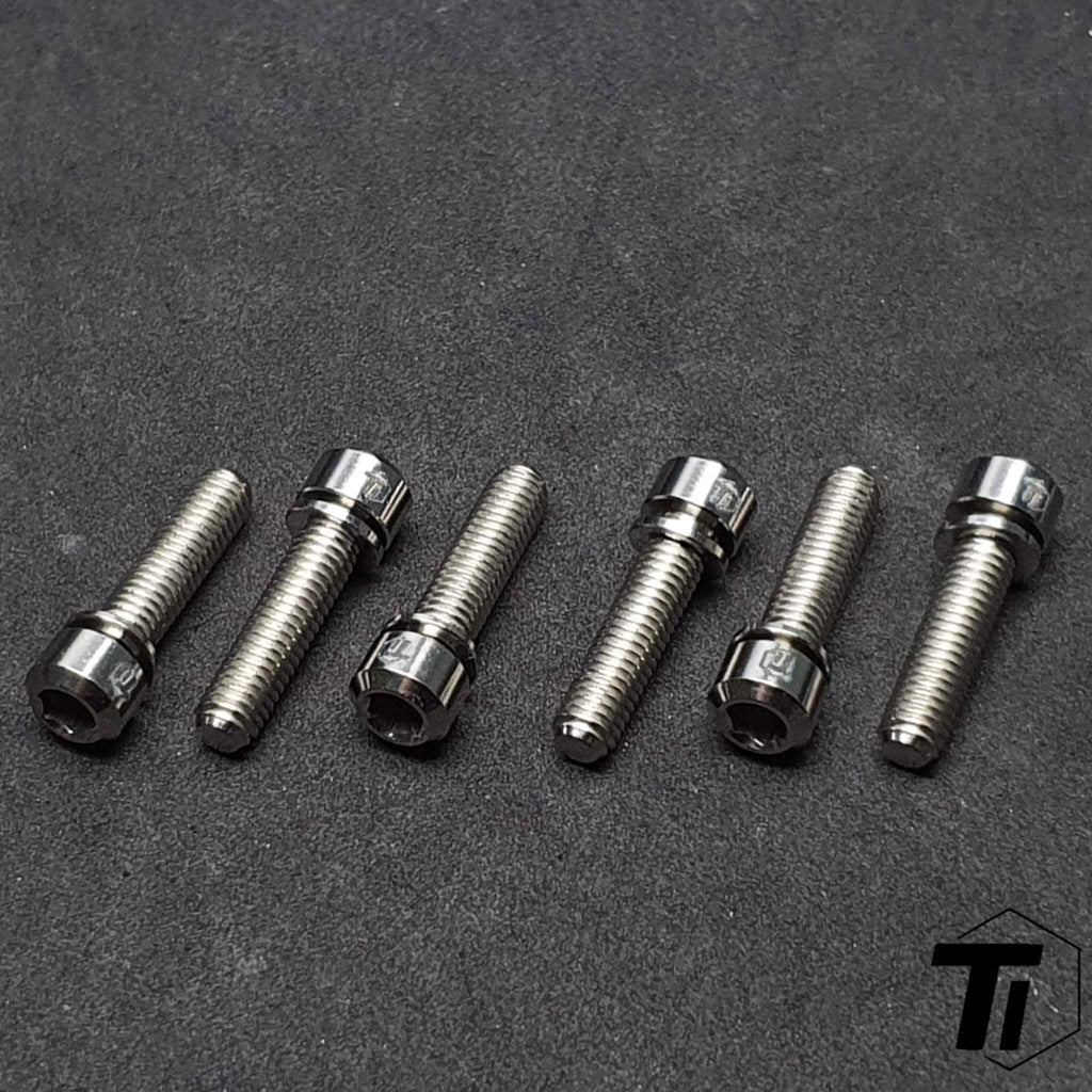 Perno de titanio para potencia Specialized Future | S-Works Comp Pro Tarmac SL5 SL6 SL7 | Tornillo de titanio grado 5 Singapur 