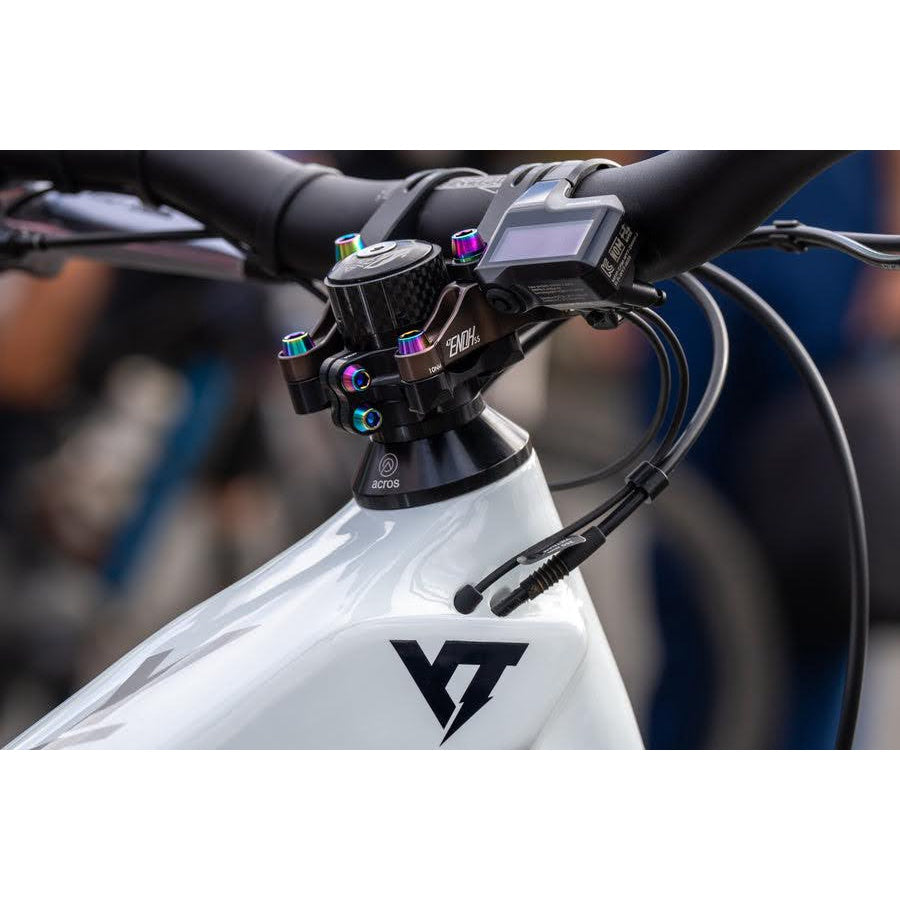 ENDH 스템용 티타늄 볼트 | Yoshimura Cycling USA Pewter YoshiKote 37mm 42mm 47mm MTB DH 엔듀로 스템 | 5학년 