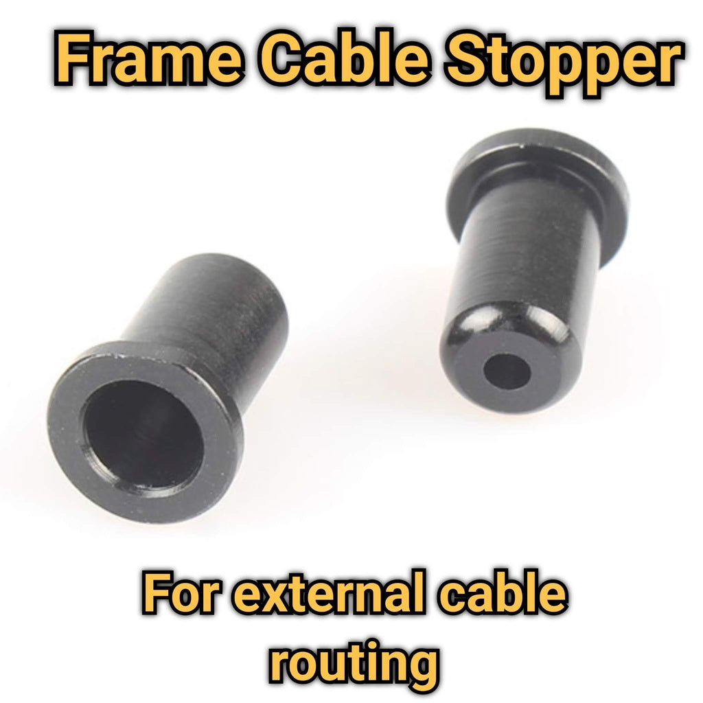 Classic Bike Frame Cable Stopper | Shifter Brake Cable Stop for Extern ...