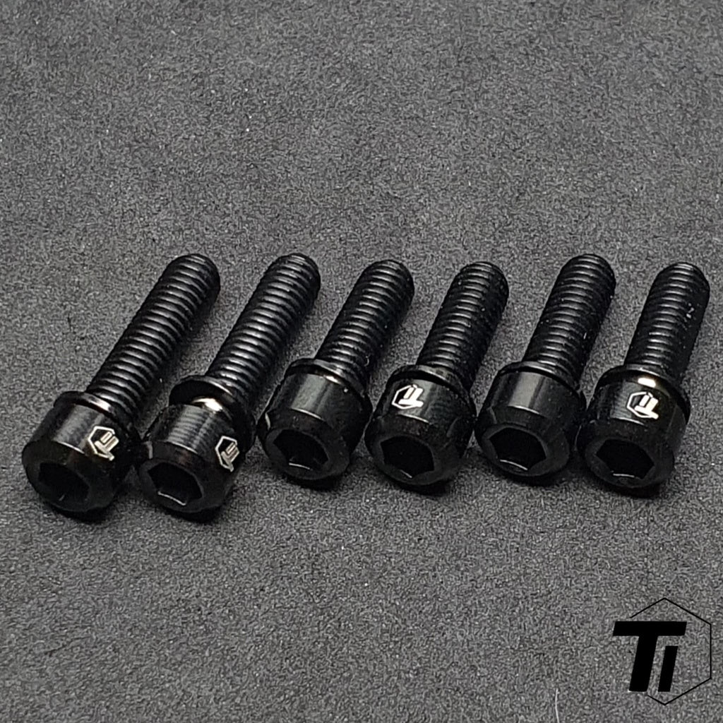 Perno de titanio para potencia Revgrips Pro 31,8 mm 35 mm | MTB TRAIL XC ENDURO DH | Tornillo de titanio grado 5 Singapur 