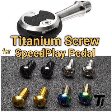 Titanschraube für Wahoo Speedplay Pedalachse