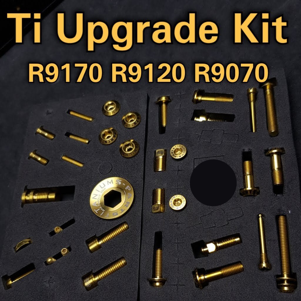 Titanium Upgrade Kit for Shimano R9170 R9120 R9070 | Groupset Dura Ace ...