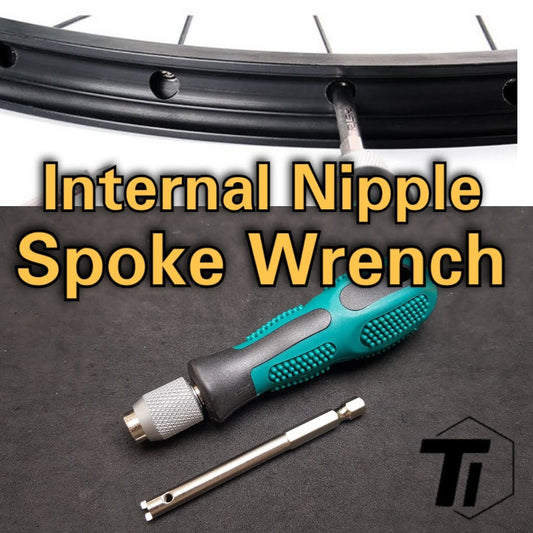 Internal Spoke Nipple Wrench | Nipple Wrench Enve DT Hidden Nipple SAPIM SILS Pillar 5R | 3.2mm Square 4.7mm (3/16″) Hex