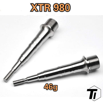 Shimano Rennrad & MTB Titan-Pedalachsen – Ti-Parts Titanium