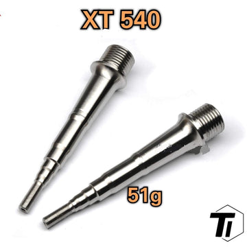 Shimano Rennrad & MTB Titan-Pedalachsen – Ti-Parts Titanium