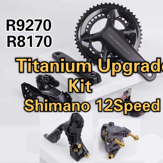 Kit de mise à niveau en titane pour R9270 R8170 R7170 Shimano | Dura Ace Ultegra 105 12s R9200 R9250 R8150 Frein de transmission | Vis en titane