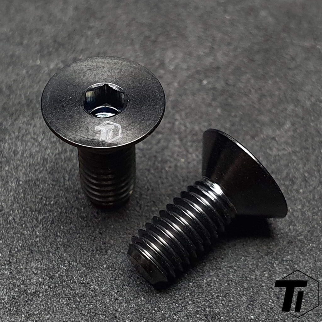 Perno de titanio para percha Specialized SL7 FD | Tornillo de patilla de cambio delantero Sworks Tarmac SL7 MY21 | Tornillo de titanio