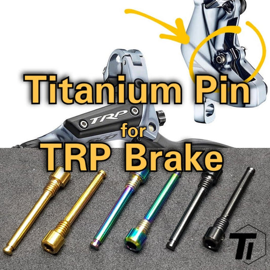 TRP 브레이크용 티타늄 핀 | DH-R EVO Q2.3 SE 트레일 EVO QUADIEM 티타늄 브레이크 패드 리테이너 핀 볼트 | 티타늄 나사