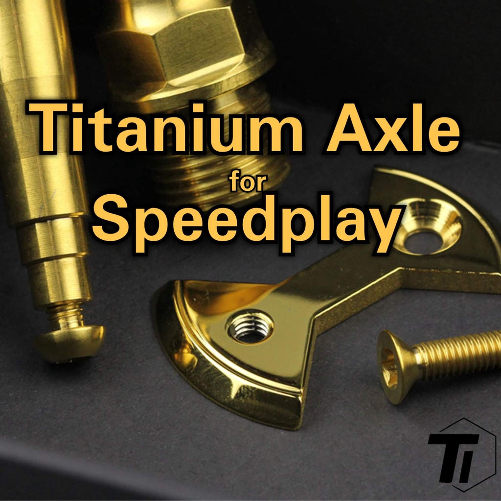 Titanium Pedal Axle for Speedplay X Zero Aero Non Wahoo Superlight C Ti Parts Titanium