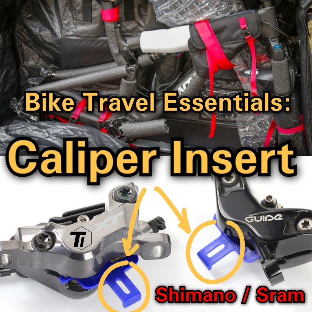 Disc Brake Caliper Insert Maintenance Spacer MTB Roadbike Bike Travel Bag Hydraulic Evoc Shimano Sram Magura Hope