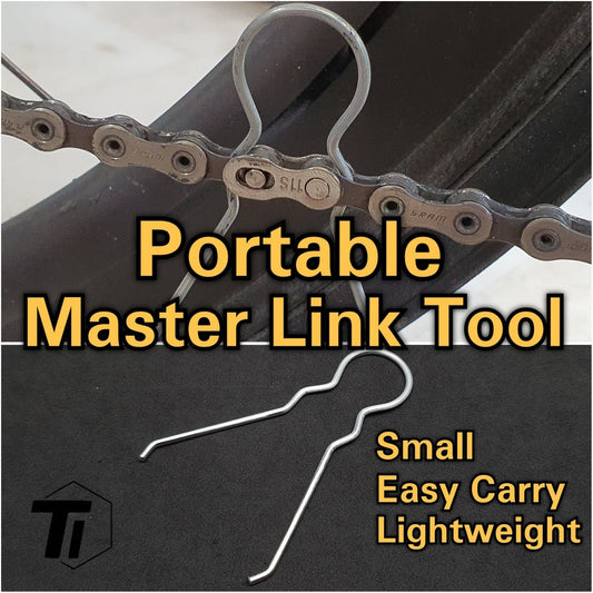 チェーンマスターリンクツール |ポータブル軽量小型持ち運びやすい必須ツール | Magic Link クイックリンク チェーン ツール