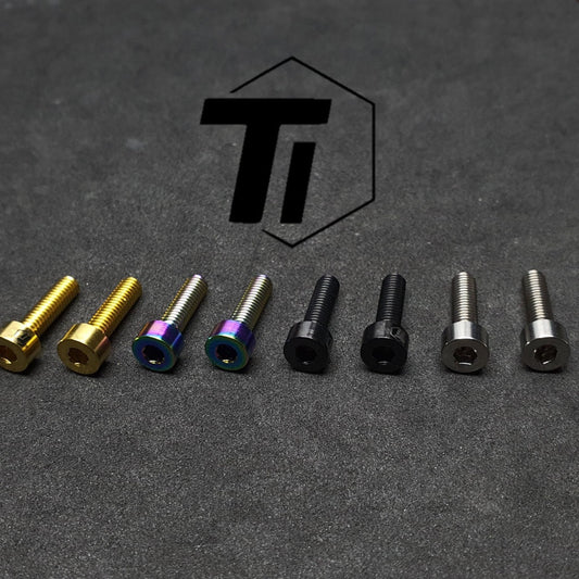 โบลท์ไทเทเนียมสำหรับอัพเกรดคลิป Monkii| Brompton Pikes 3Sixty Royale Camp H&amp;H Aceoffix | สกรูไทเทเนียม เกรด 5 สิงคโปร์